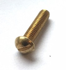 2BA Round Slot Brass Slot