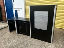 Renault Trafic Vauxhall Vivaro Campervan Camper Kitchen Unit pod Black Fridge