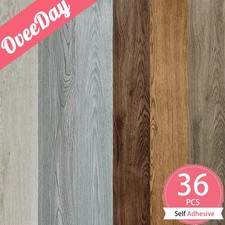 5m² Floor Planks Tiles Self