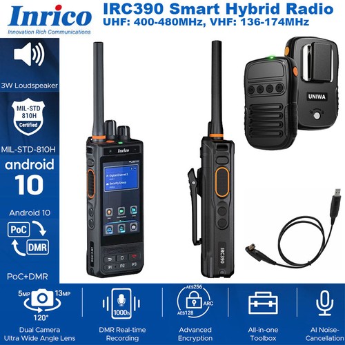 Inrico irc390 lte android - inrico, 4g
