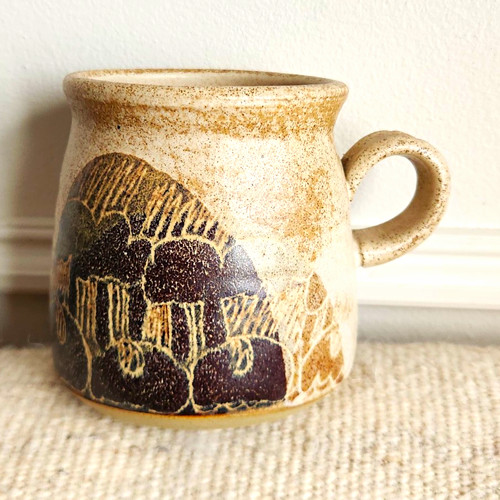 Studio pottery cup mug