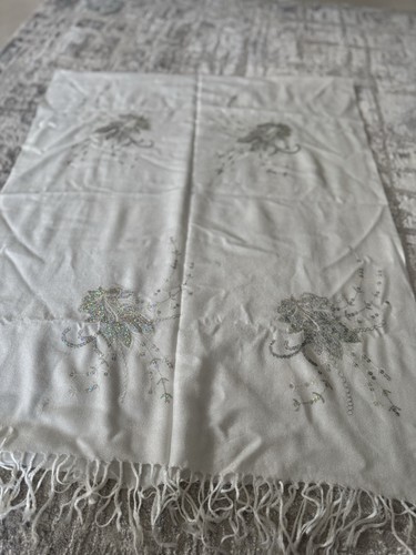 Pashmina silk blend white - pashmina/,