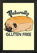 GLUTEN FREE CUTE PUG BREAD