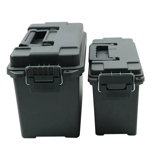 Plastic ammo box - plastic, weapons