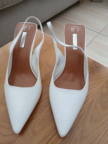 Ladies white patient leather - patient,