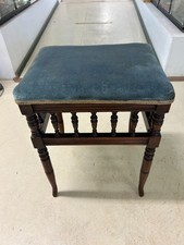 Antique Mahogany Stool / Piano