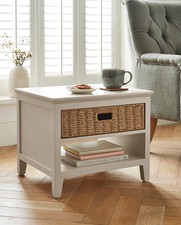 Cream Side End Table Loving