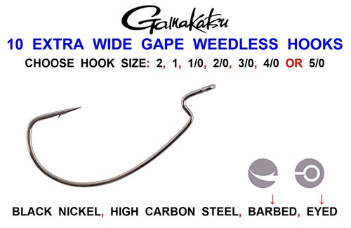 Gamakatsu wide gape - 10,