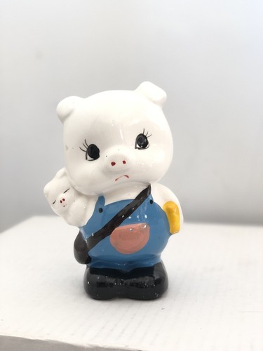 Vintage ceramic piggy - ceramic,