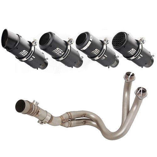 Exhaust system slip black - system, on