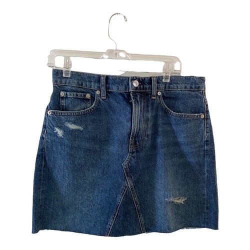 Everlane distressed denim mini - everlane,