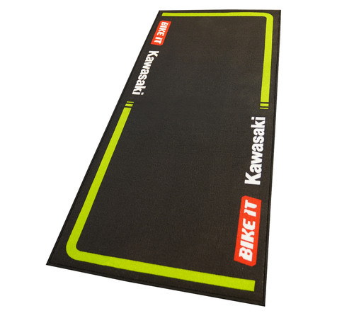Bike kawasaki garage mat - it,