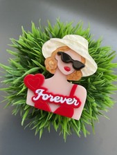 Trendy Retro Style Acrylic