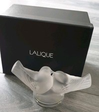 Lalique Two Love Birds Sculpture
