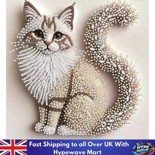 Cat diamond art painting - diamond,