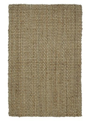 Natural jute rug 100x150 - natural,