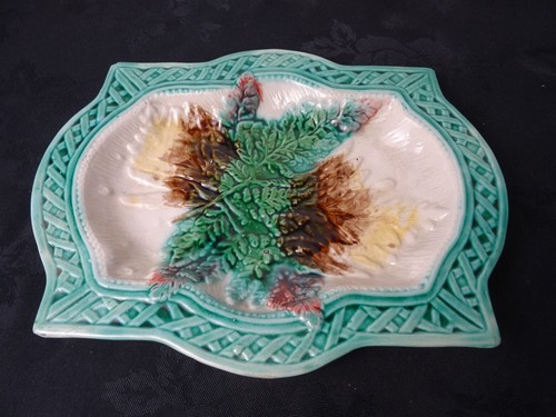 Antique english majolica - english,