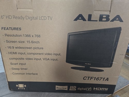Ctf1671a alba hd ready - ctf1671a, 16"