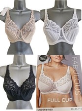 M&S Full Cup Bra Underwired Non Padded Lace Cup Amelia Lace Size 30- 44 F to J