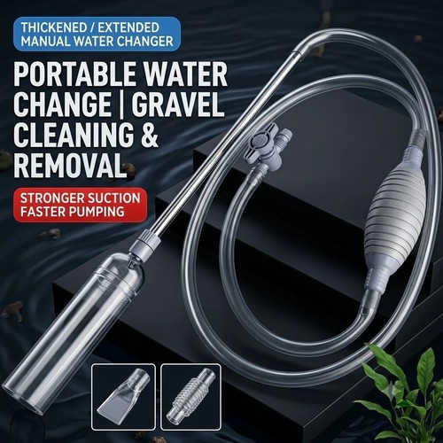 Aquarium cleaner kit - cleaner, vacuum