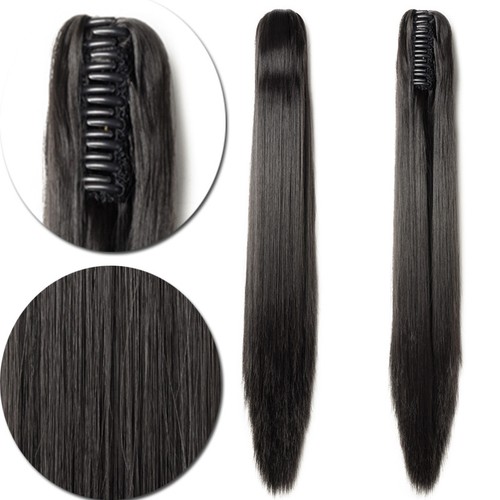 100 natural ponytail clip - uk, 100%