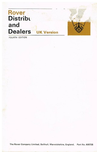 Rover sal coupe mk1 - p6,