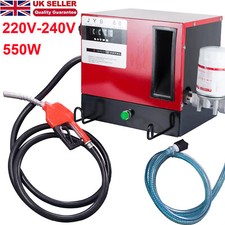 Fuel Transfer Pump 220V-240V Self-Priming Oil Diesel Transfer Pump Oil Pump 550W