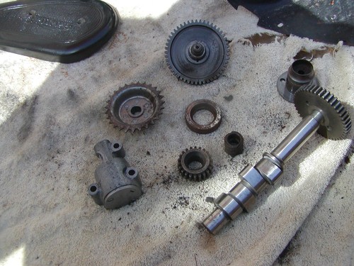 Bsa a10 oil pump - pump, time