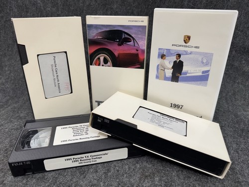 Vintage porsche vhs tapes rare - porsche,