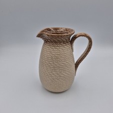 Vintage Lovatts Coiled Rope Effect Jug Vase 40s 15cm