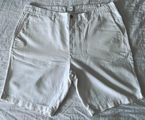 Mens white linen - m&s, blend
