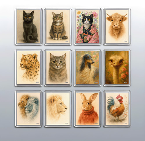 Animal fridge magnet - –, cute