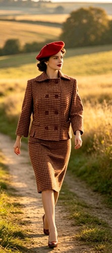 Vintage 1940s 1950s style