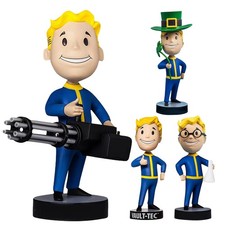 Fallout 4 Series 3 Vault Boy Figure Bobbleheads Doll Action Toys Collectibles