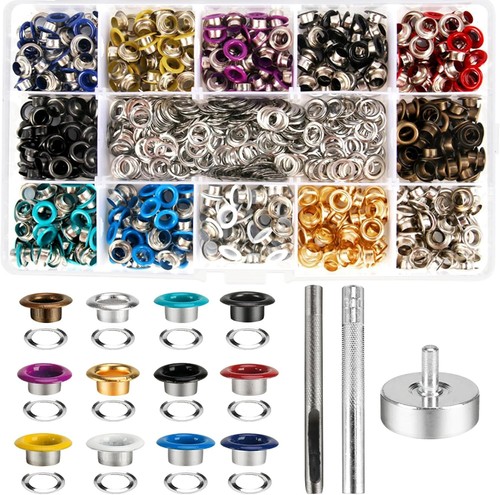 Metal eyelets 600pcs - 600pcs, 12