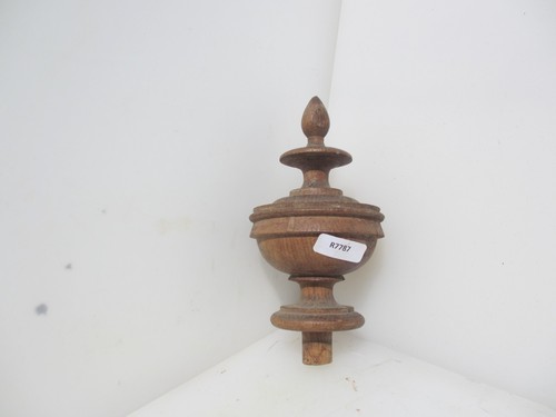 Victorian turned wooden finial - victorian,