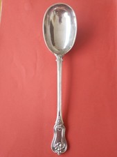 Cream spoon ladle solid silver