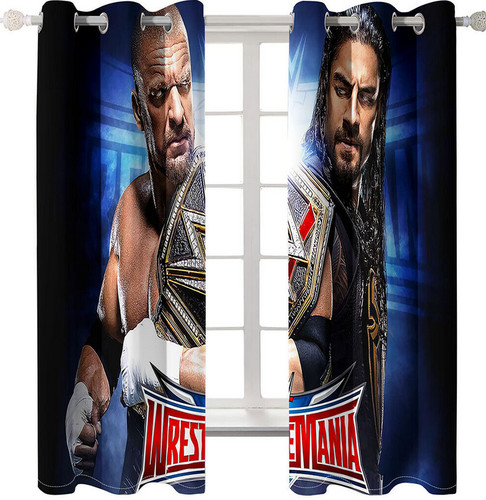 Boys3d wwe wrestling curtains - boys3d,