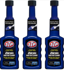 3x STP Diesel Injector Cleaner Fuel System Cleaner Unclog Dirty Injectors 600ml