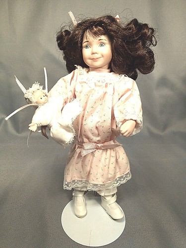 Porcelain mini doll - mini, (486)