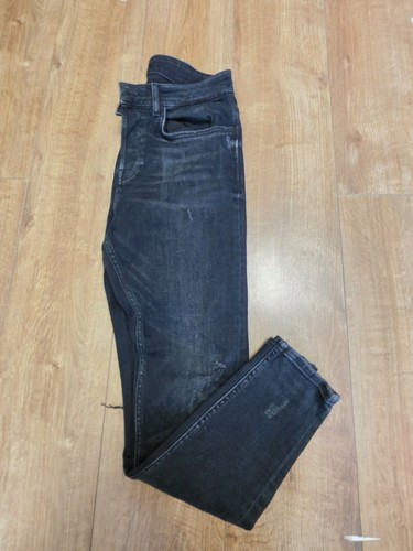Zara mens black ripped - mens, jeans