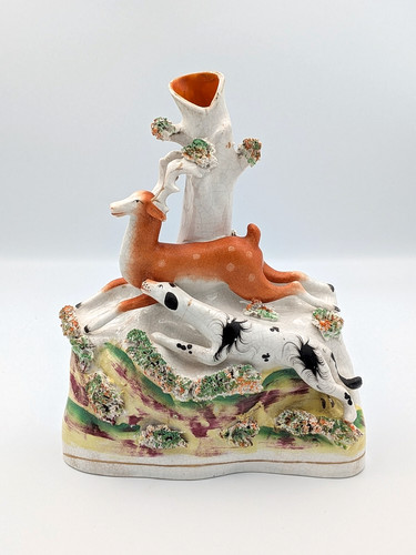 Victorian staffordshire figure - victorian,