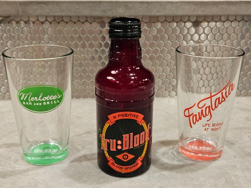 True blood bottle - o+,