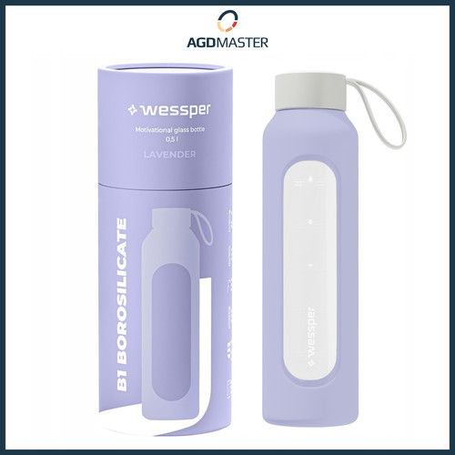 Glass drinking bottle - glass,