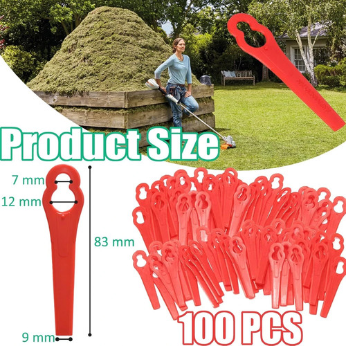 100pcs plastic blade - 100pcs, set