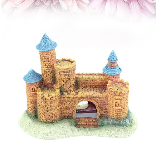 Aquarium castle decoration - aquarium,