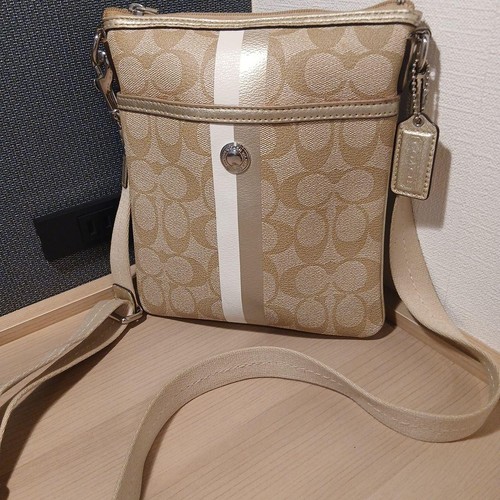 Coach signature shoulder bag - shoulder,