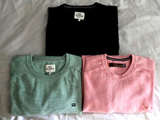 3 x Ben Sherman Various Colour Jumpers / Pullover Sweater - Size Large/XL