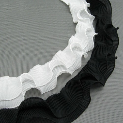 Yards ruffled pleated - 20,