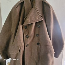 British Army Greatcoat Dismounted 1951 Pattern, Dated 1952, Reenactment,Size 6